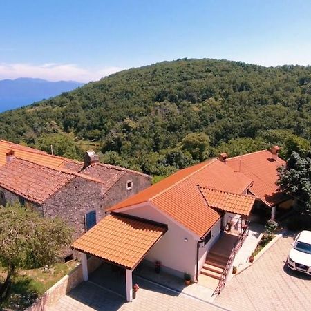 Apartment Podini Brseč Buitenkant foto