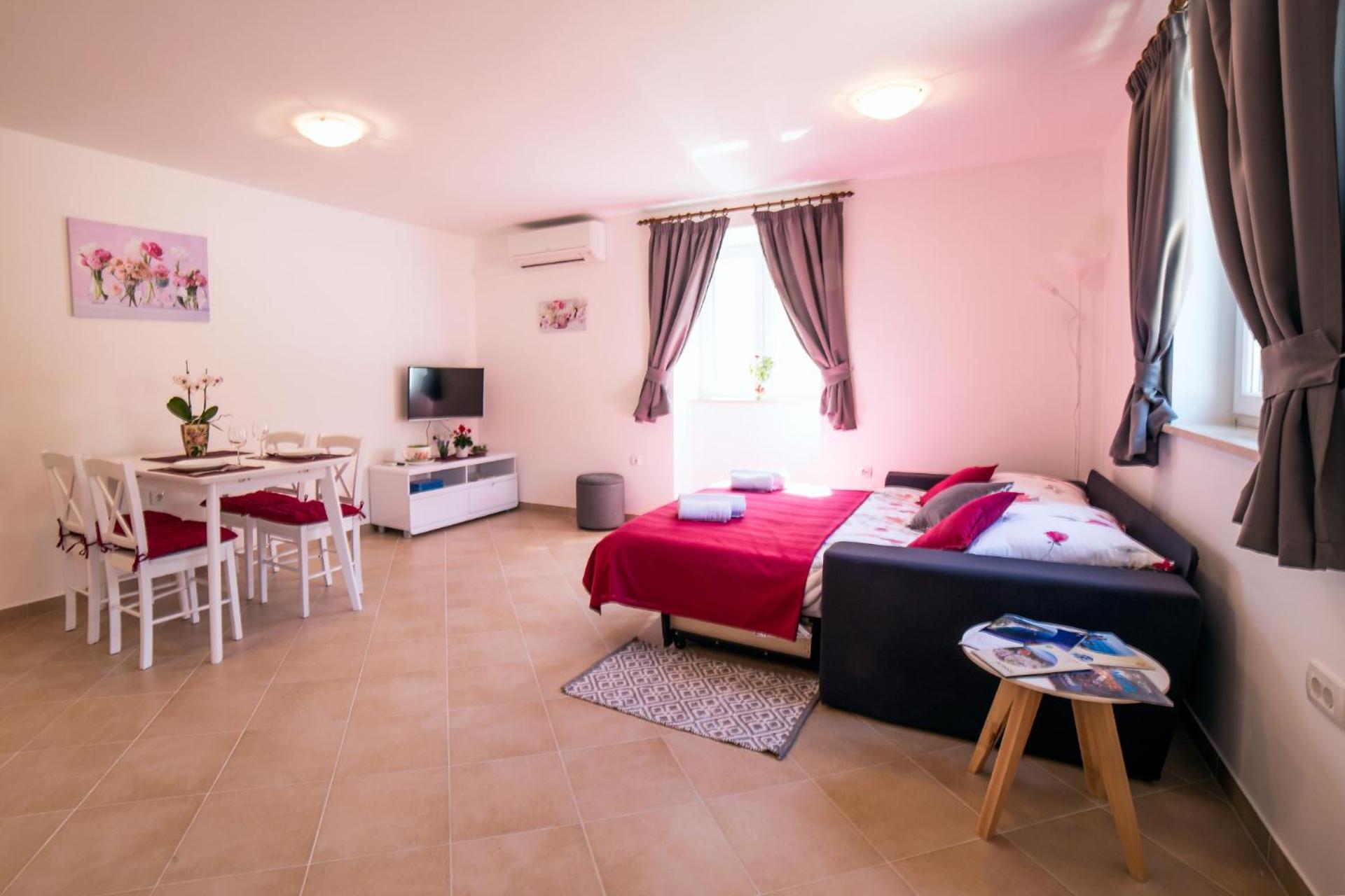 Apartment Podini Brseč Buitenkant foto