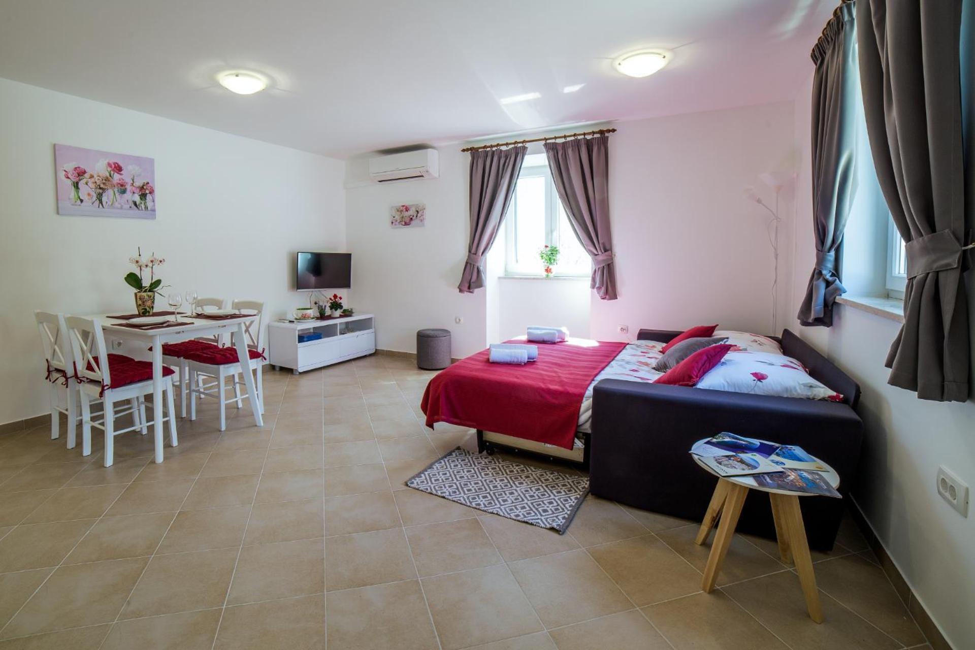 Apartment Podini Brseč Buitenkant foto