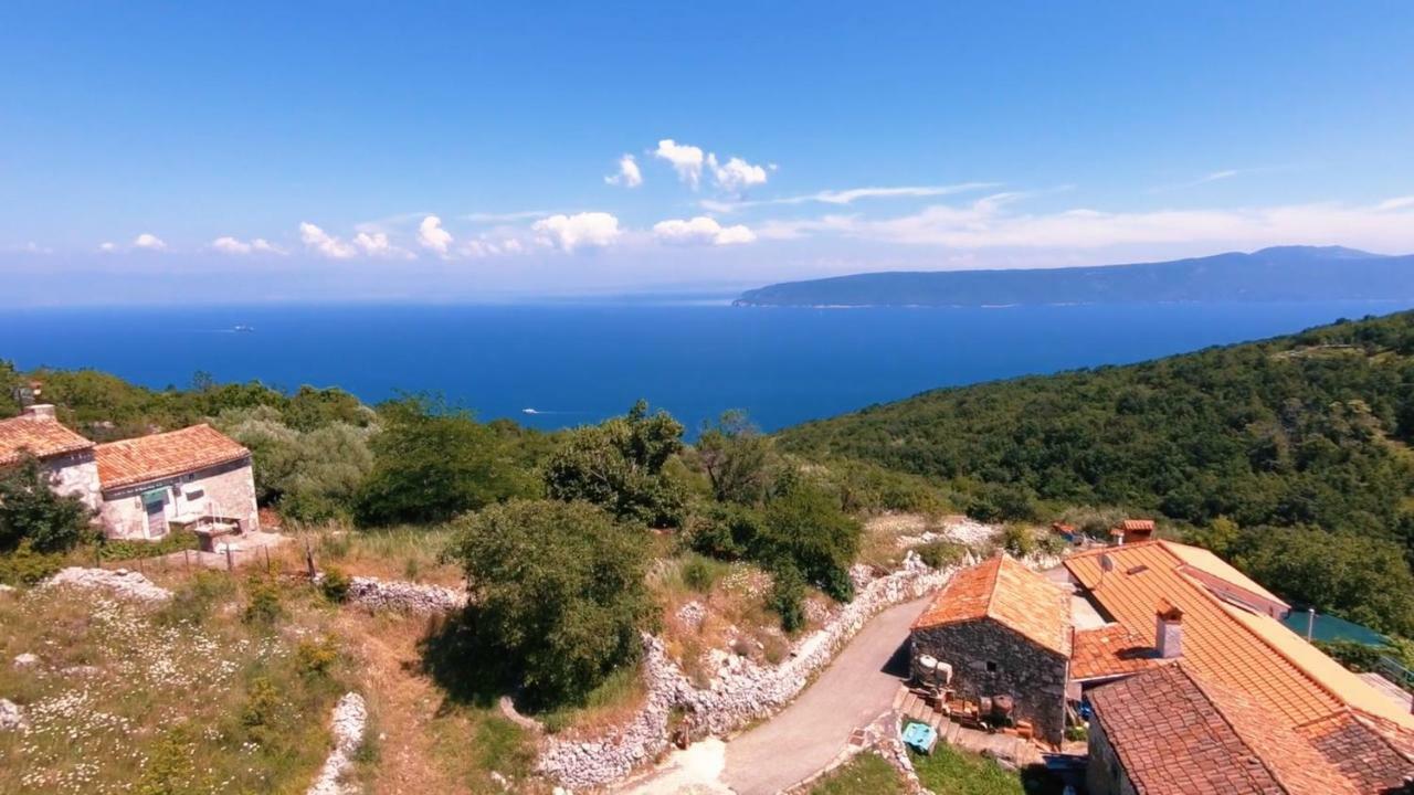 Apartment Podini Brseč Buitenkant foto